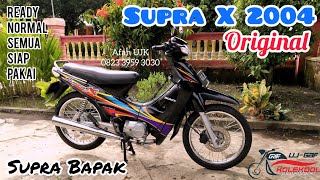 ORIGINAL HONDA ASTREA SUPRA X 2004, SURAT LENGKAP PAJAK ON, PLAT N LUMAJANG JATIM