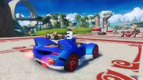 Sonic & All-Stars Racing Transformed - Ocean View with Mashup