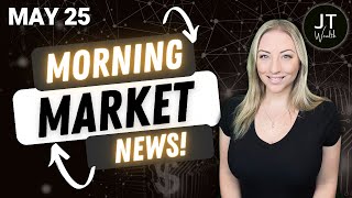 Thursday&#39;s Stock Market News! NVDA Soars on AI Strength, SNOW, PATH, &amp; AEO Fall on Forecasts + More!