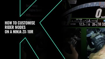 How to customize Rider modes on a Ninja ZX-10R