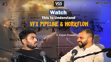 The VFX and Animation Pipeline & Workflow | work Culture Inside the VFX Studio | VGS-03 #film #vfx
