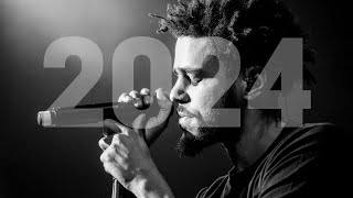 J. COLE 1 HOUR CHILL SONGS 2024 | New Relaxing