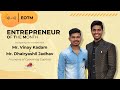 In talks with cofounders of cyberkingcapitals   entrepreneur of the month  ecell rit