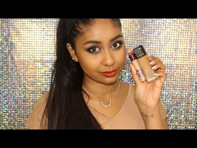 Maybelline Fit Me Foundation & Instant Age Rewind Concealer: First  Impression & Review! - YouTube