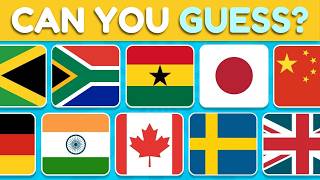 Only 1% Can Guess All 100 Flags Correctly! 🤯🔥