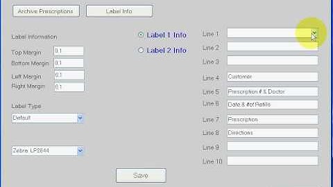 Customize Prescription Labels.avi