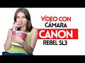 Qué opción uso para grabar vídeo con la cámara Canon EOS Rebel SL3 | Experiencia Real de Uso