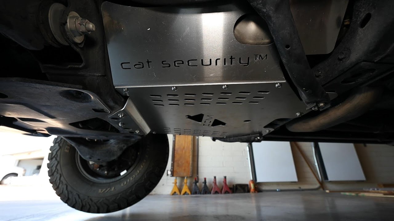Catalytic Converter Anti Theft - Cat Security Toyota Tacoma - YouTube