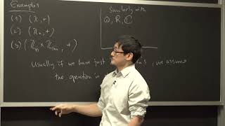 Galois Theory 01 Intro to rings