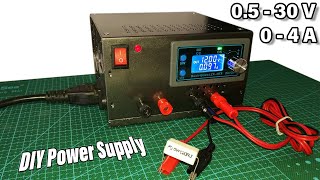 DIY Variable Lab Bench Power Supply from ATX   How to Make it Cheap