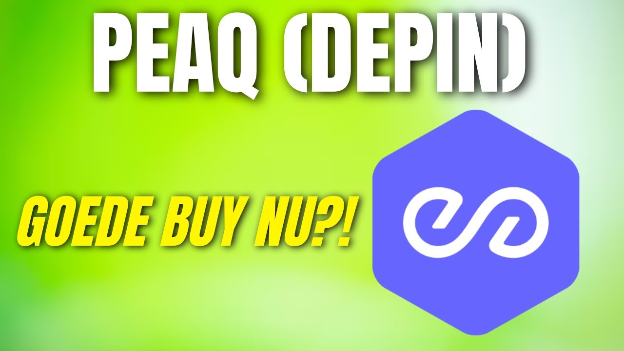 Is PEAQ CRYPTO het kopen WAARD?🤖 - YouTube