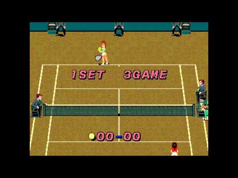 Jennifer Capriati Tennis ... (Sega Genesis) Gameplay