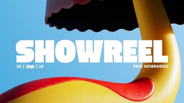 3D Motion Design | Showreel 2025 | Erik Norrhede