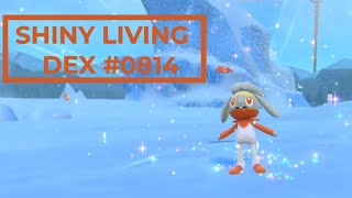 LIVE SHINY RABOOT! - Shiny Living Dex #0814