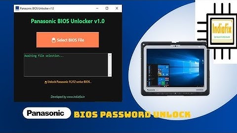 Panasonic BIOS Unlocker Utility – Free Download | Remove BIOS Password Easily #laptoprepair