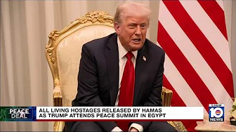Trump addresses Israeli leaders before speaking in Egypt