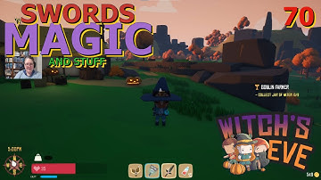 Hunting ALL the Pumpkins & Skeletons–Swords ‘n’ Magic and Stuff (Early Access) – Series 1 – Ep. 70