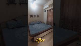 Bedroom Cleaning and organization motivation video #shorts #housewifelife #minivlog #trending #home