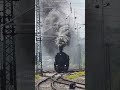 BR 52 7409 Heilbronn Dampfsonderzug beim Rangieren nach Wasser +Kohlevorräte auffüllen Heilbronn Hbf