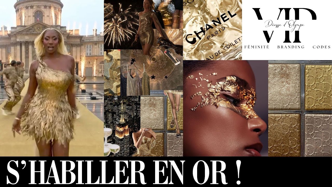 S’habiller en OR comme Serena Van Der Woodsen ou Aya Nakamura