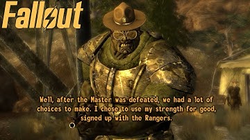 CUT CONTENT Super Mutant NCR Ranger Companion in Fallout New Vegas