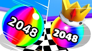 Crazy Ball 2048 - Gameplay Walkthrough 