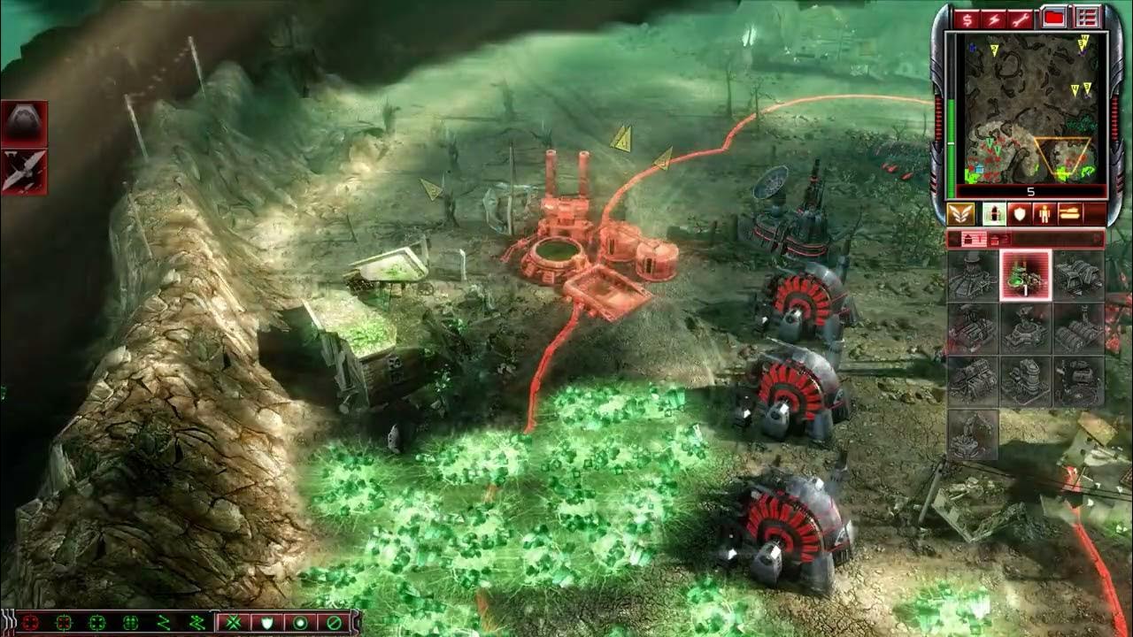 C&C 3 Tiberium Wars NOD Campaign HARD Mission 16 Operation Stiletto YouTube