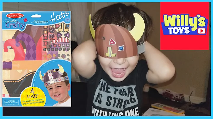 Melissa & Doug Simply Crafty Adventure Hats Craft ...