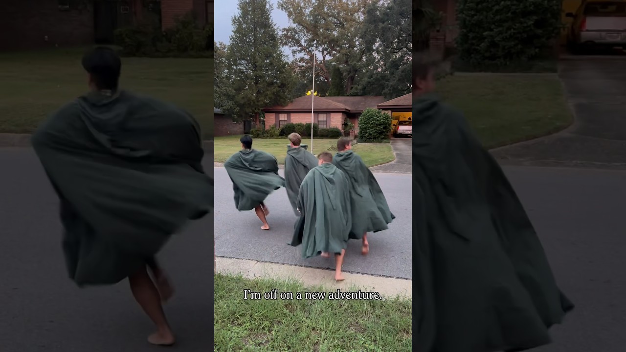 When kids runaway from home&hellip; #theboys #viral #shorts #lotr #childhood