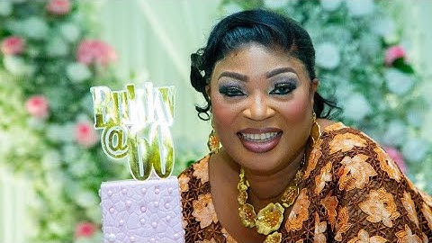 LIVE COVERAGE: MRS  OLUBUKOLA  MARY  ADEBIYI  @ 60. Aso-Ebi by TOMMY  EXCLUSIVE FABRICS