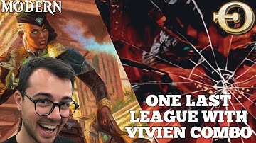 One last league with 4c Vivien Combo! | Modern | MTGO