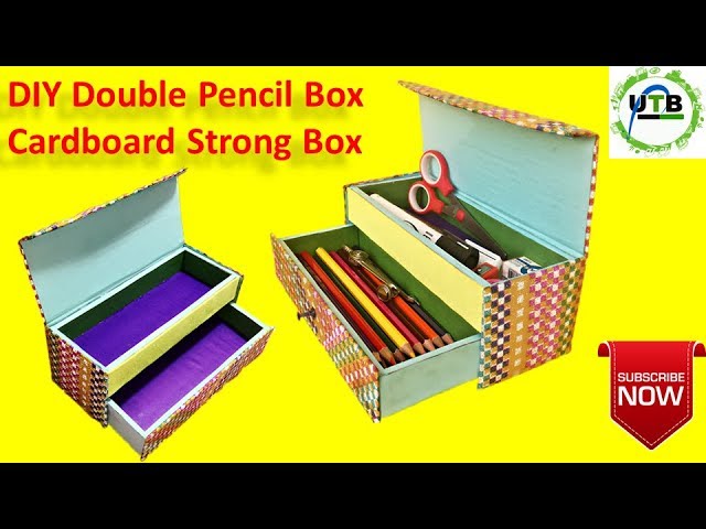 DIY ORGANIZER BAG PENCIL CASE TUTORIAL 