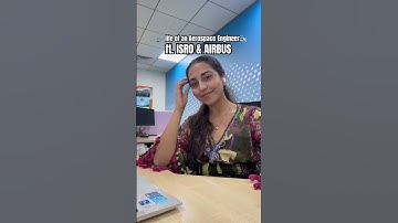 ISRO & AIRBUS 🤓 #aerospaceengineering life of an aerospace engineer
