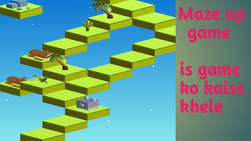Maze up game kaise khele? New trick maze up game