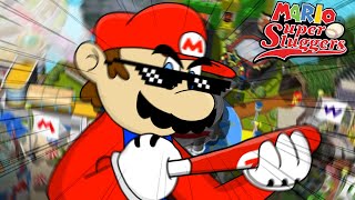 Mario Gets to Third Base | Mario Super Sluggers Montage