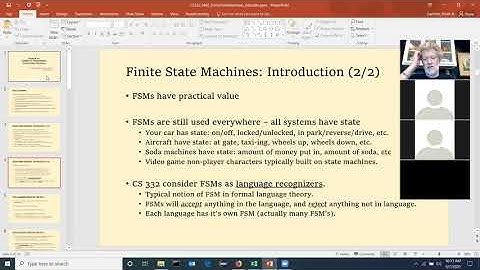 M02.1 Models Of Computation FSM/DFA