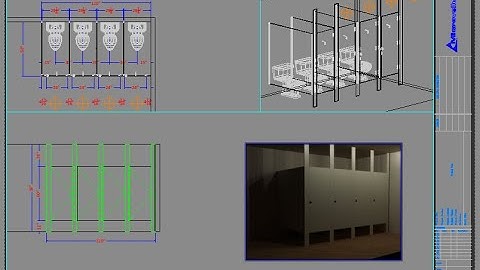 Microvellum Toilet Partition Library