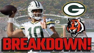 Packers vs Bengals Statistical Breakdown! Run or Pass The Ball?