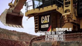 Présentation de la Pelle chargeuse hydraulique 6020B Cat®