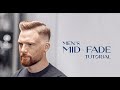 Soft mid fade - Beard & Hair tutorial