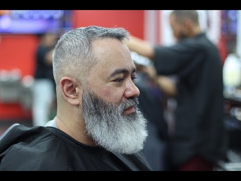 Bald Fade With Beard Beard Shape Up How To Youtube
