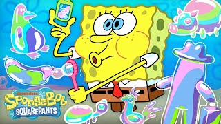 Counting Every Bubble Blown in Bikini Bottom!  | SpongeBob
