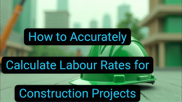 How To Accurately Calculate Labour Rates For Construction Projects 