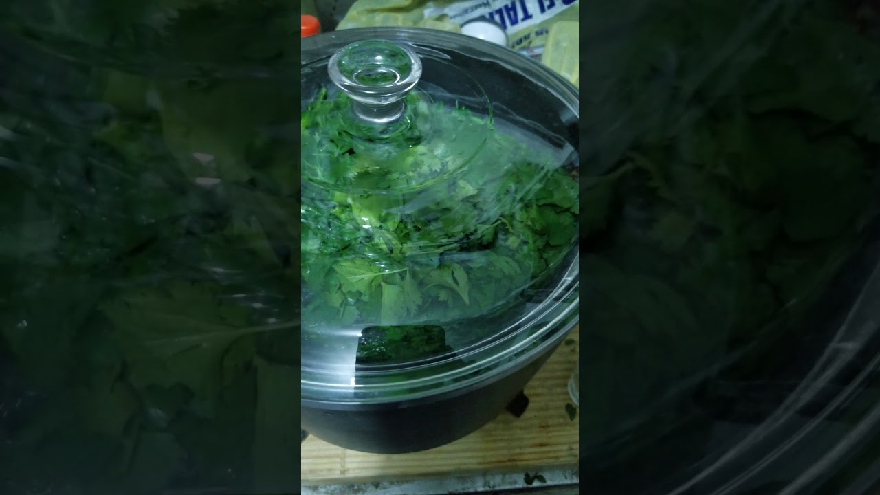 Hervido para perejil sirve y cilantro que el