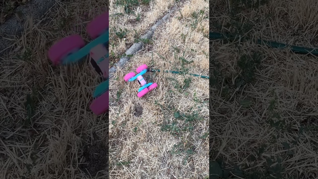 Testing This Pink RC Stunt Car — Watch It Flip & Conquer Everything! 🎀🚗 