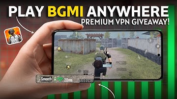 🔥BEST VPN FOR BGMI | PREMIUM VPN GIVEWAY | 65% LOADING FIX