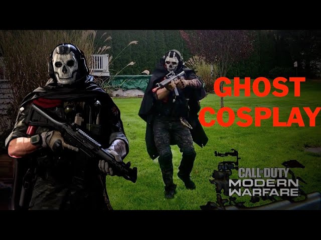Cosplay Ghost MW2  Call of duty, Call of duty ghosts, Call off duty