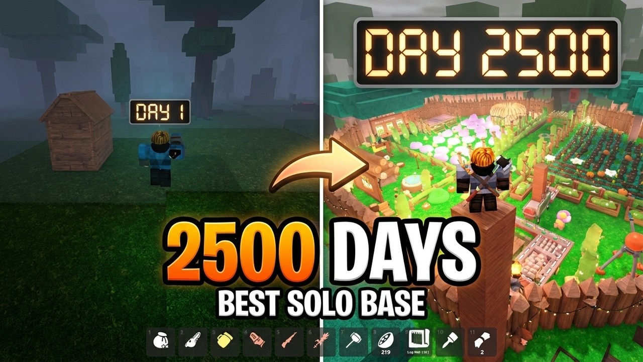 How I Built an Unstoppable Solo Base in 99 Nights Full gameplay - YouTube