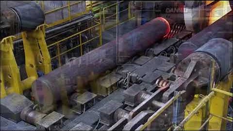 Massive Round Steel Billet Production – Continuous Casting Process in Modern Steel Plant