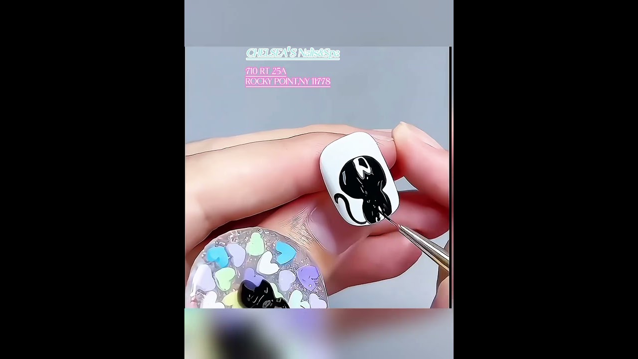 Cute Black Cat Design 